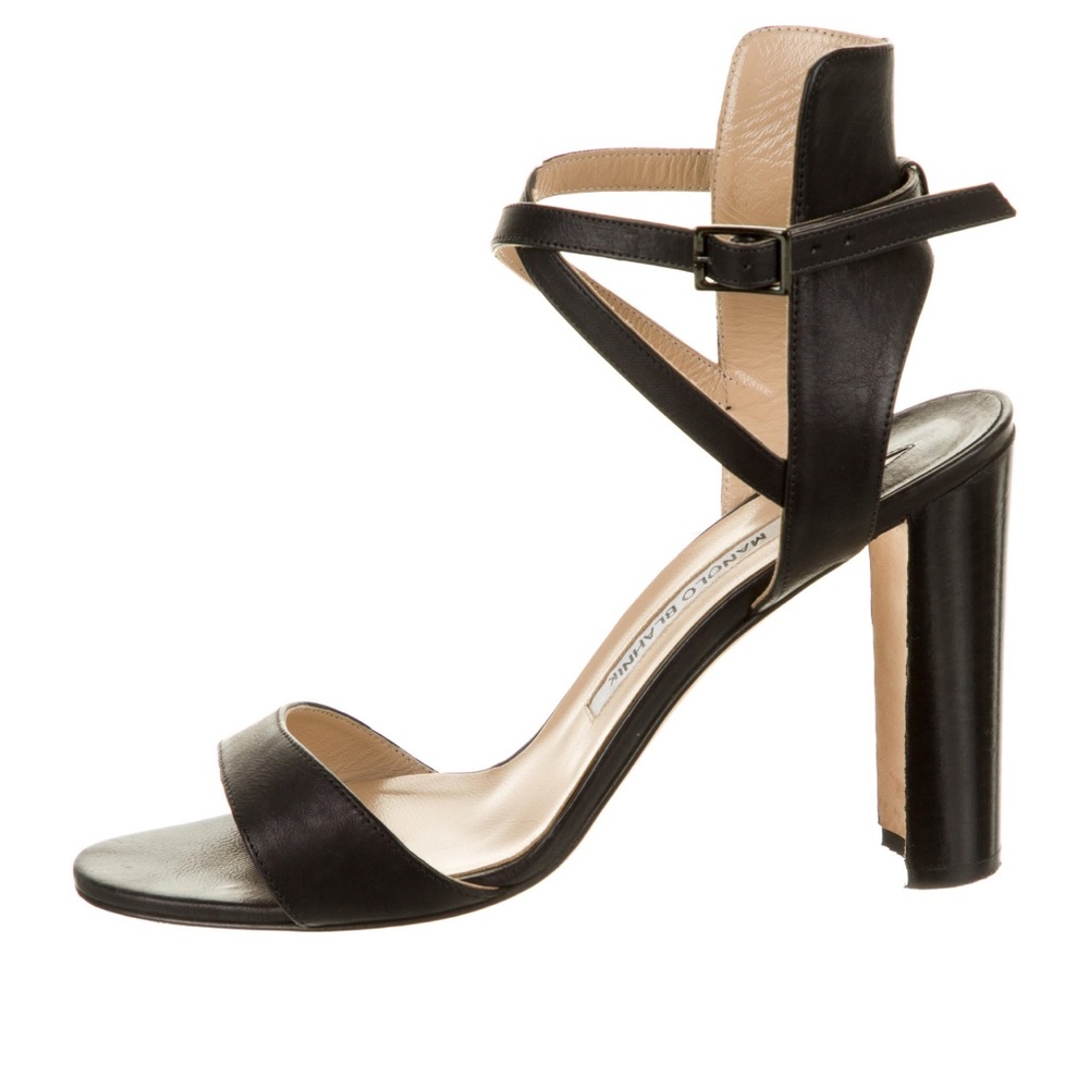 Manolo Blahnik leather sandals 38.5